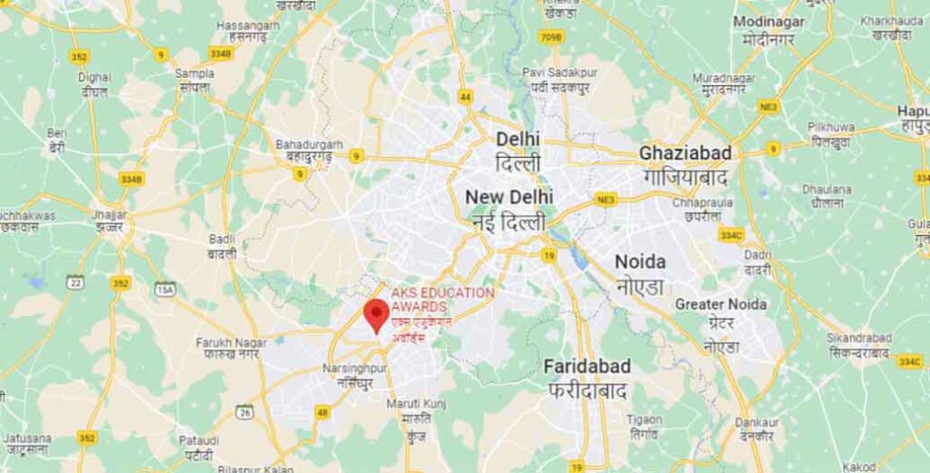 Kao što možete vidjeti na screenshotu Google Maps tvrtka je locirana u neposrednoj blizini New Delhija.