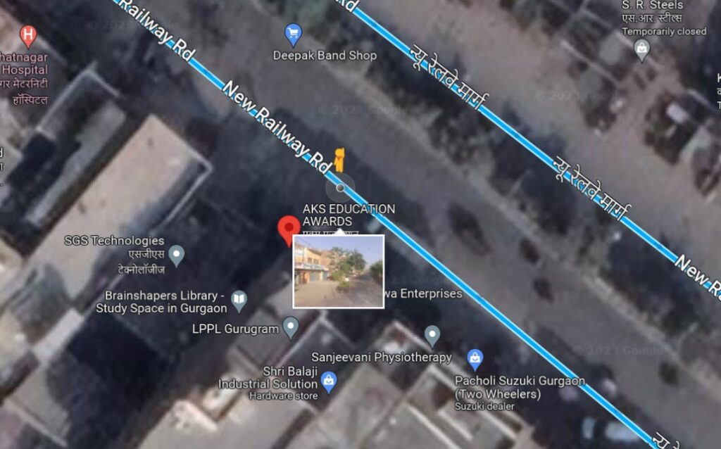 Da postoji Street view pa ćemo pogledati i zgradu sjedišta tvrtke koja organizira globalno nagrađivanje učitelja.