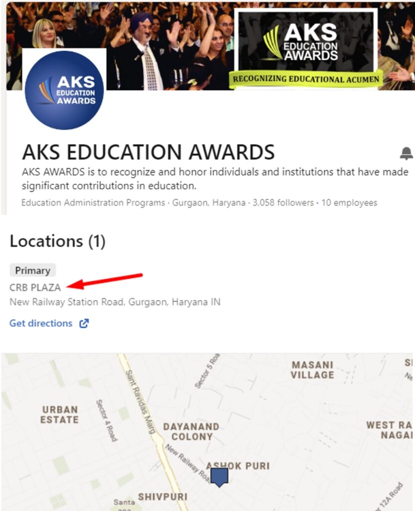 Isto sjedište im je označeno i na LinkedIn profilu.