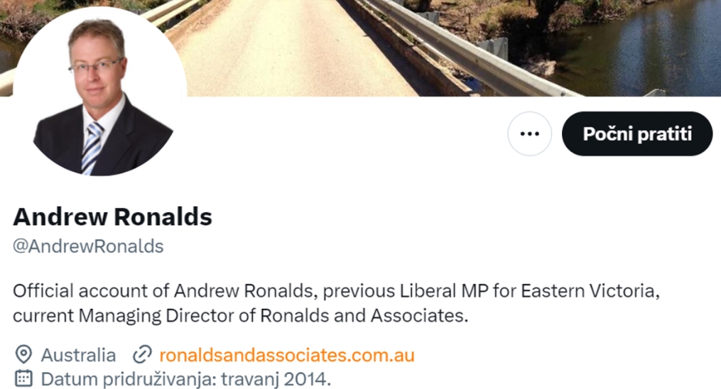 Nekako mi je sumnjivo da australski političar malo “u fušu” radi u kompaniji u predgrađu New Delhija.