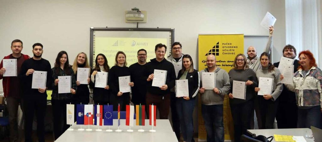 Educators from five EU countries gathered in Croatia to bridge the digital gap, mastering Generative AI for transformative vocational teaching