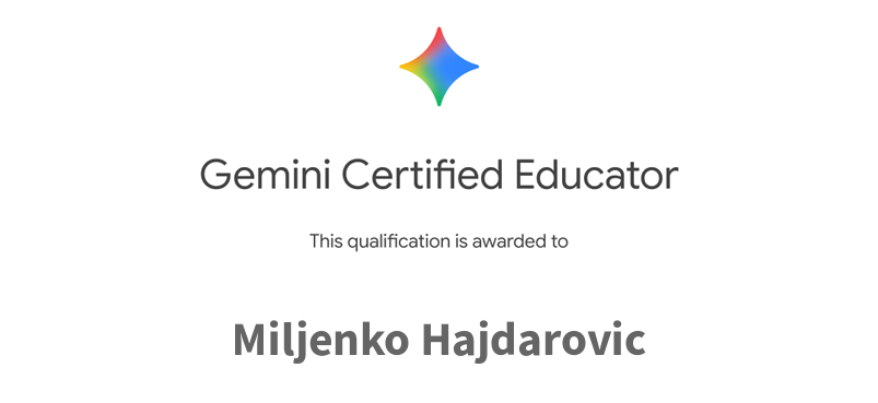 Gemini Certified Educator