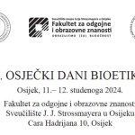 6. OSJEČKI DANI BIOETIKE